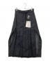 sacai（サカイ）の古着「25SS High Twist Voile Skirt」｜ネイビー