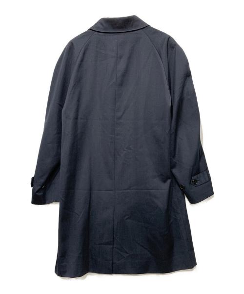 Yves Saint Laurent（イヴサンローラン）Yves Saint Laurent (イヴサンローラン) ステンカラーコート ネイビー サイズ:90A4の古着・服飾アイテム