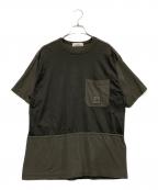 STONE ISLANDストーンアイランド）の古着「ガーメントダイTシャツ」｜グレー
