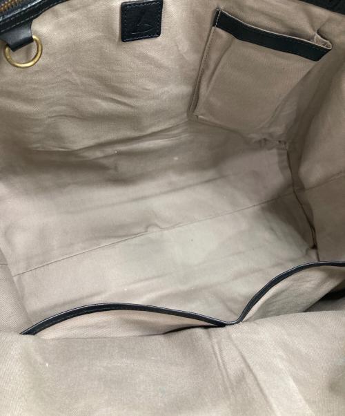 土屋鞄（ツチヤカバン）土屋鞄 (ツチヤカバン) グランドキャリー トートバッグ ブラックの古着・服飾アイテム