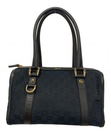 中古・古着通販】GUCCI (グッチ) ミニボストンバッグ ブラック