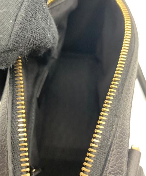 GUCCI（グッチ）GUCCI (グッチ) ミニボストンバッグ ブラック×ゴールドの古着・服飾アイテム