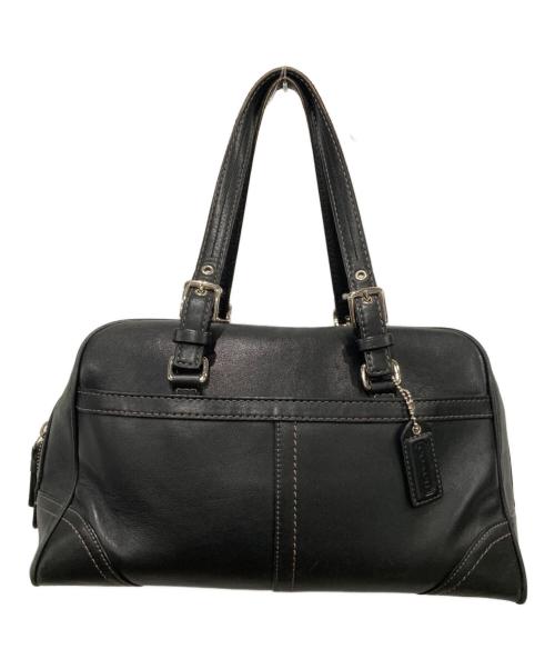 COACH（コーチ）COACH (コーチ) COACH　　ミニボストンバッグ ブラックの古着・服飾アイテム