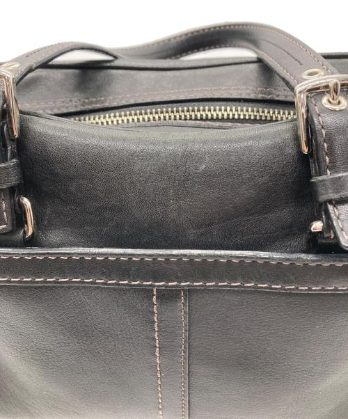 COACH（コーチ）COACH (コーチ) COACH　　ミニボストンバッグ ブラックの古着・服飾アイテム