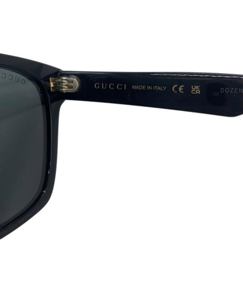 GUCCI（グッチ）GUCCI (グッチ) サングラス ブラックの古着・服飾アイテム