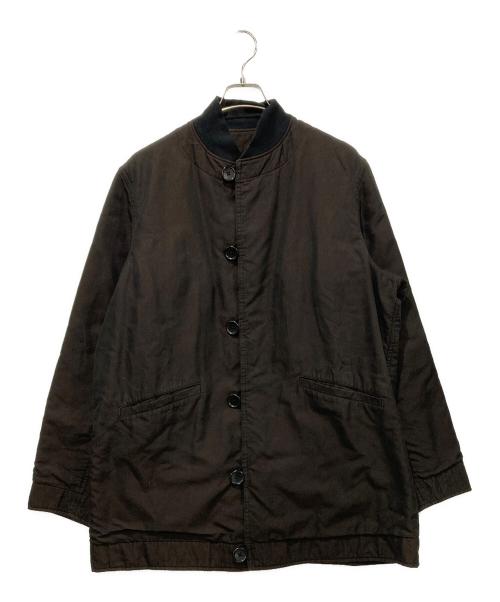 Y's for men（ワイズフォーメン）Y's for men (ワイズフォーメン) コットンツイルロングジャケット レッド×ブラック サイズ:SIZE 3の古着・服飾アイテム