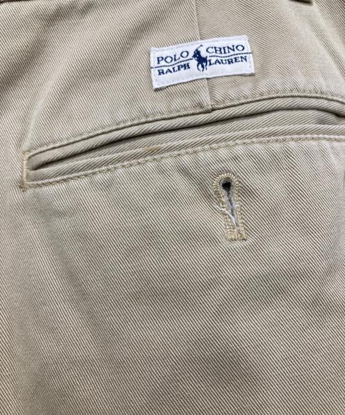 POLO RALPH LAUREN（ポロ・ラルフローレン）POLO RALPH LAUREN (ポロ・ラルフローレン) チノタックパンツ カーキ サイズ:SIZE 29の古着・服飾アイテム