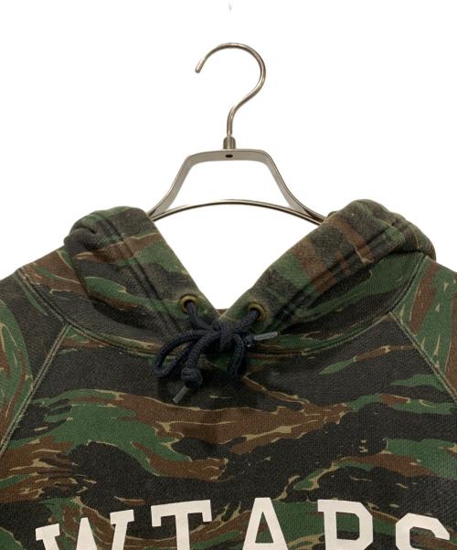 WTAPS（ダブルタップス）WTAPS (ダブルタップス) WTAPS　パーカー グリーン×ブラウン サイズ:Mの古着・服飾アイテム