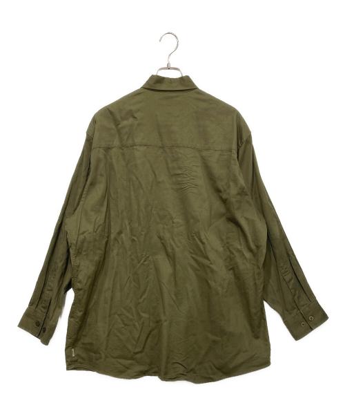 WTAPS（ダブルタップス）WTAPS (ダブルタップス) BD 03 / LS / COTTON. TWILL グリーン サイズ:SIZE 02の古着・服飾アイテム