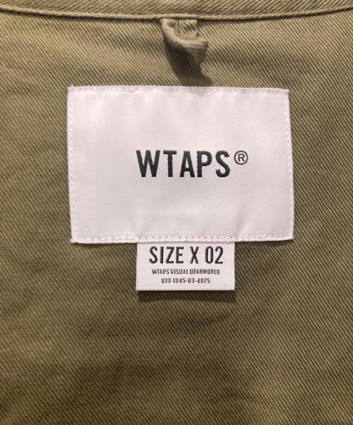 WTAPS（ダブルタップス）WTAPS (ダブルタップス) BD 03 / LS / COTTON. TWILL グリーン サイズ:SIZE 02の古着・服飾アイテム