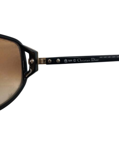 Christian Dior（クリスチャン ディオール）Christian Dior (クリスチャン ディオール) サングラス ゴールド×ブラウン×ブラック サイズ:60□10の古着・服飾アイテム