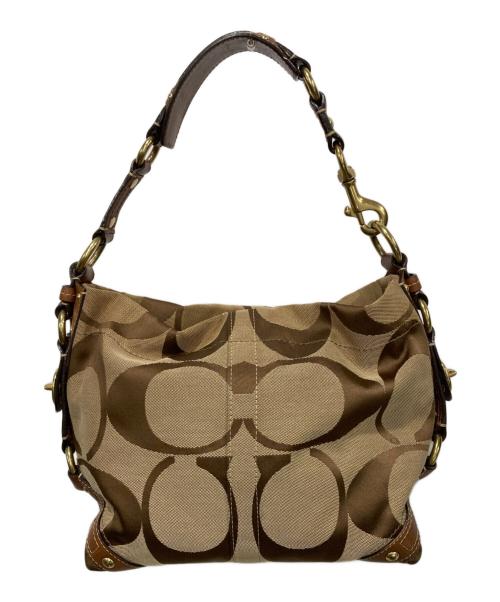 COACH（コーチ）COACH (コーチ) ワンショルダーバッグ ブラウンの古着・服飾アイテム
