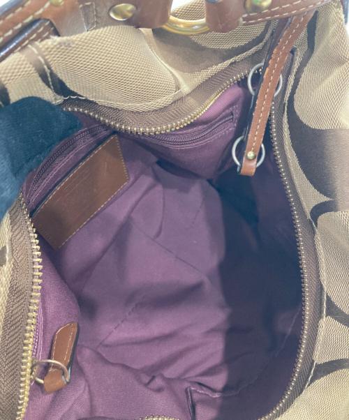 COACH（コーチ）COACH (コーチ) ワンショルダーバッグ ブラウンの古着・服飾アイテム