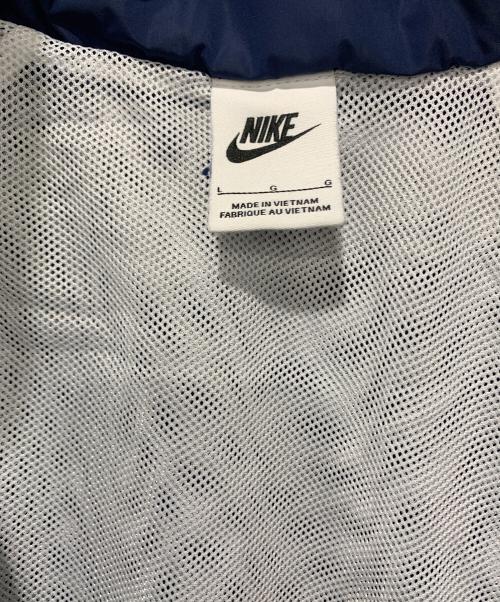 NIKE（ナイキ）NIKE (ナイキ) ナイロンジャケット ホワイト×ブルー サイズ:SIZE Lの古着・服飾アイテム