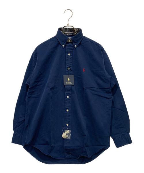 POLO RALPH LAUREN（ポロ・ラルフローレン）POLO RALPH LAUREN (ポロ・ラルフローレン) BLAKE ボタンダウンシャツ ネイビー サイズ:Mの古着・服飾アイテム