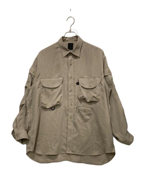DAIWA PIER39（ダイワ ピア39）DAIWA PIER39 (ダイワ ピア39) 長袖シャツ ベージュ サイズ:SIZE Mの古着・服飾アイテム