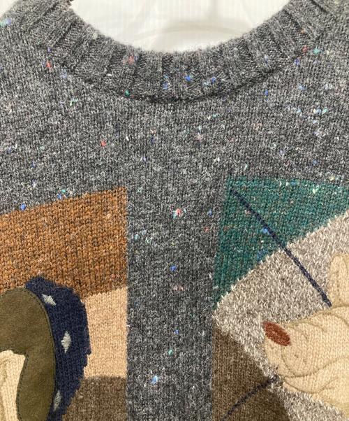 ICEBERG（アイスバーグ）ICEBERG (アイスバーグ) DISNEY (ディズニー) 古着ニット グレー サイズ:フリーの古着・服飾アイテム