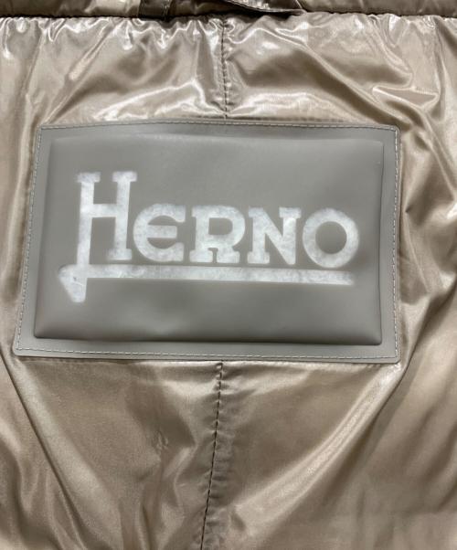 HERNO（ヘルノ）HERNO (ヘルノ) ダウンコート ベージュ サイズ:40の古着・服飾アイテム