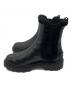 TOD'S (トッズ) ボアチェルシーブーツ ブラック サイズ:SIZE 36：20000円