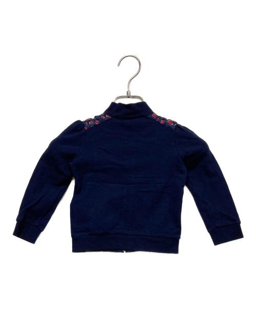 GUCCI（グッチ）GUCCI (グッチ) ジップアップジャケット ネイビー サイズ:SIZE 18/24Mの古着・服飾アイテム