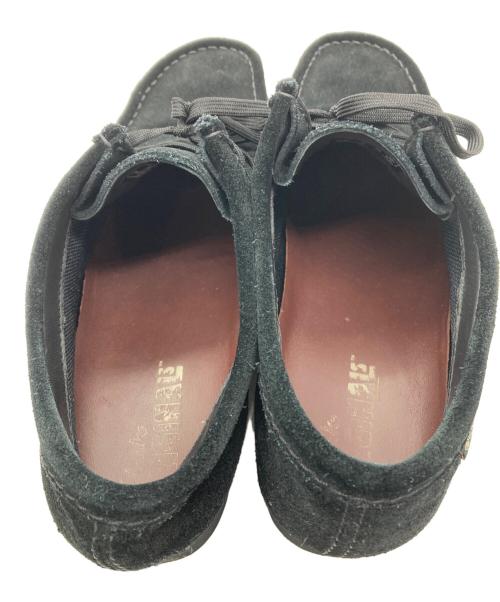 CLARKS（クラークス）CLARKS (クラークス) ワラビーシューズ ブラック サイズ:26.5の古着・服飾アイテム
