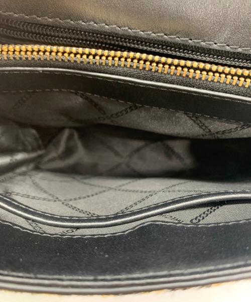 MICHAEL KORS（マイケルコース）MICHAEL KORS (マイケルコース) MICHAEL KORS　チェーンショルダーバッグ ブラウン×ブラックの古着・服飾アイテム
