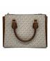 MICHAEL KORS (マイケルコース) 2WAYショルダーバッグ ベージュ×ブラウン：7000円