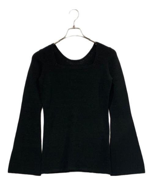 Plage（プラージュ）Plage (プラージュ) 薄手ニット ブラック サイズ:SIZE Free 未使用品の古着・服飾アイテム