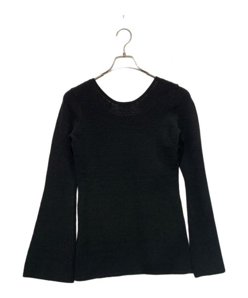 Plage（プラージュ）Plage (プラージュ) 薄手ニット ブラック サイズ:SIZE Free 未使用品の古着・服飾アイテム