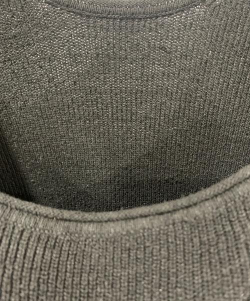 Plage（プラージュ）Plage (プラージュ) 薄手ニット ブラック サイズ:SIZE Free 未使用品の古着・服飾アイテム