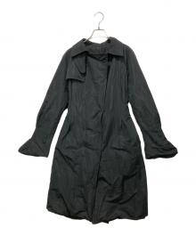 ermanno scervino（エルマノシェルビーノ）の古着「ナイロンコート」｜ブラック