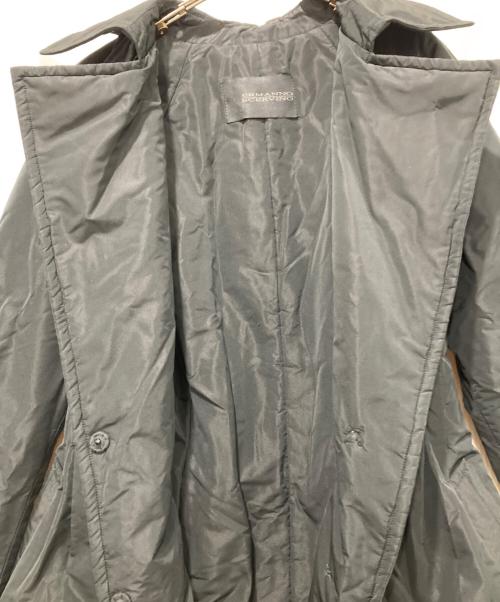 ermanno scervino（エルマノシェルビーノ）ermanno scervino (エルマノシェルビーノ) ナイロンコート ブラック サイズ:４２の古着・服飾アイテム