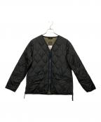 TAIONタイオン）の古着「V NECK ZIP JACKETS」｜ブラック
