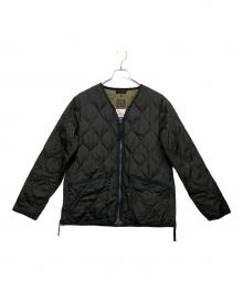 TAION（タイオン）の古着「V NECK ZIP JACKETS」｜ブラック
