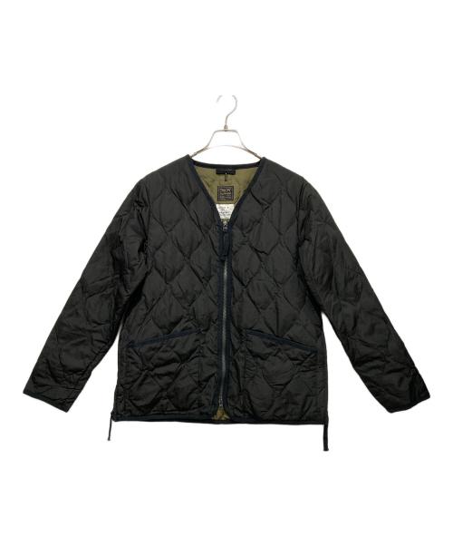 TAION（タイオン）TAION (タイオン) V NECK ZIP JACKETS ブラック サイズ:Ｌの古着・服飾アイテム