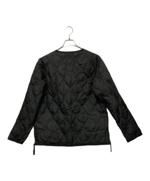 TAION（タイオン）TAION (タイオン) V NECK ZIP JACKETS ブラック サイズ:Ｌの古着・服飾アイテム