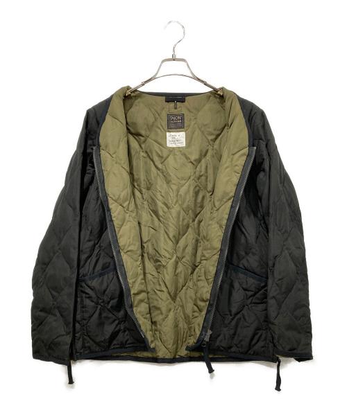TAION（タイオン）TAION (タイオン) V NECK ZIP JACKETS ブラック サイズ:Ｌの古着・服飾アイテム