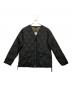 TAION（タイオン）の古着「V NECK ZIP JACKETS」｜ブラック