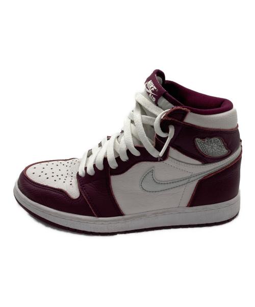 NIKE（ナイキ）NIKE (ナイキ) NIKE AIR JORDAN1 RETRO HIGH OG BORDEAUX ボルドー サイズ:24.5㎝の古着・服飾アイテム
