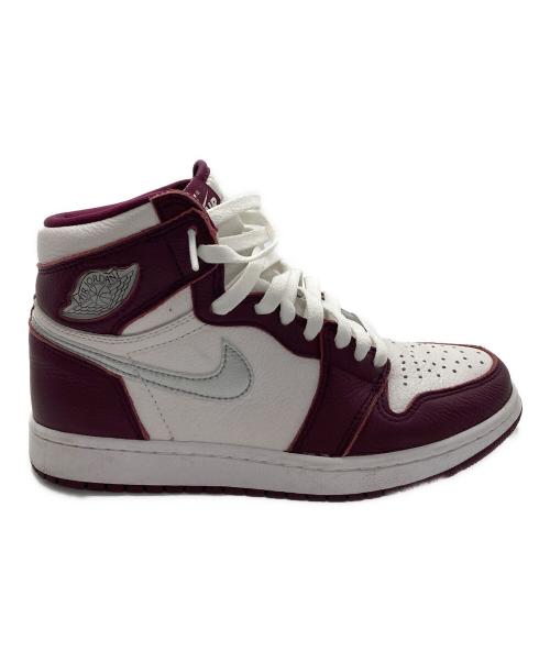 NIKE（ナイキ）NIKE (ナイキ) NIKE AIR JORDAN1 RETRO HIGH OG BORDEAUX ボルドー サイズ:24.5㎝の古着・服飾アイテム