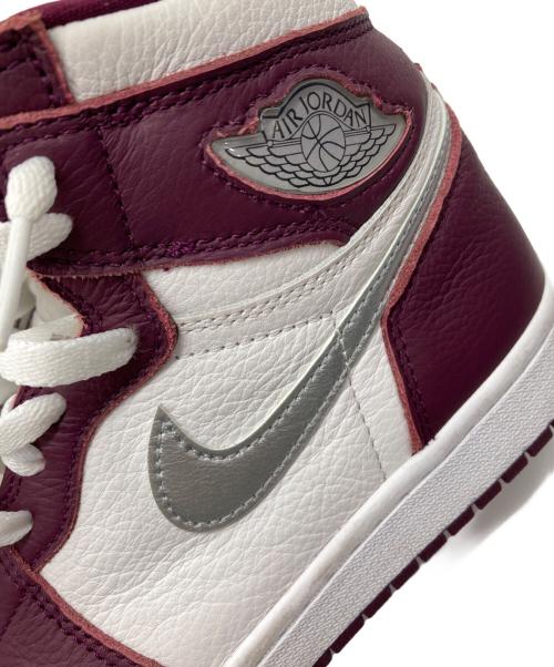 NIKE（ナイキ）NIKE (ナイキ) NIKE AIR JORDAN1 RETRO HIGH OG BORDEAUX ボルドー サイズ:24.5㎝の古着・服飾アイテム