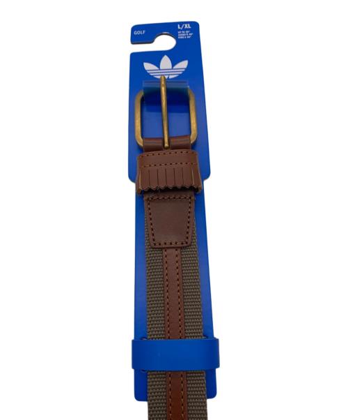 adidas（アディダス）adidas (アディダス) キルティー ベルト ブラウン 未使用品の古着・服飾アイテム