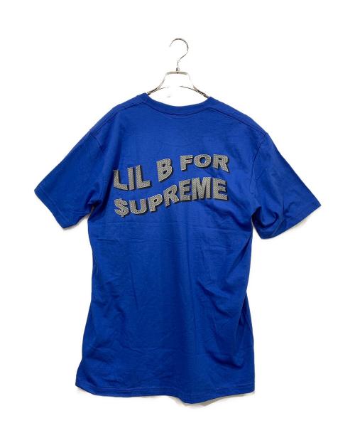 SUPREME（シュプリーム）SUPREME (シュプリーム) Lil be (リルビー) 半袖カットソー ブルー サイズ:SIZE Lの古着・服飾アイテム