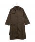 Aquascutum（アクアスキュータム）の古着「フーデッドコート」｜ブラウン