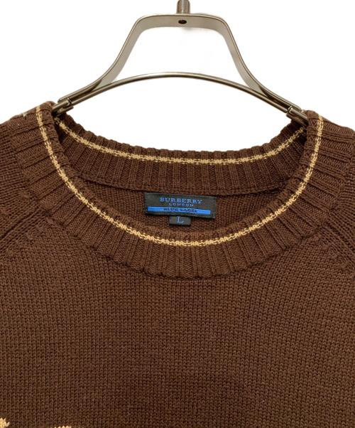 BURBERRY LONDON（バーバリーロンドン）BURBERRY LONDON (バーバリーロンドン) 古着ニット ブラウン サイズ:Lの古着・服飾アイテム