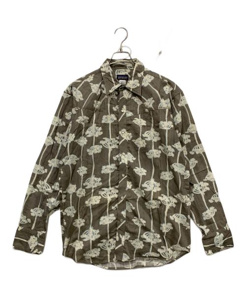 Patagonia（パタゴニア）Patagonia (パタゴニア) 古着シャツ グレー サイズ:Mの古着・服飾アイテム