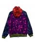 BAPE BY A BATHING APE (ベイプバイアベイシングエイプ) ジップパーカー ネイビー×レッド×パープル サイズ:SIZE L：22000円