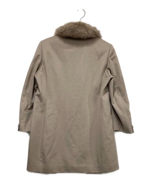 LORITTI（ロリッティ）LORITTI (ロリッティ) フォックスファーコート ベージュ サイズ:SIZE Lの古着・服飾アイテム