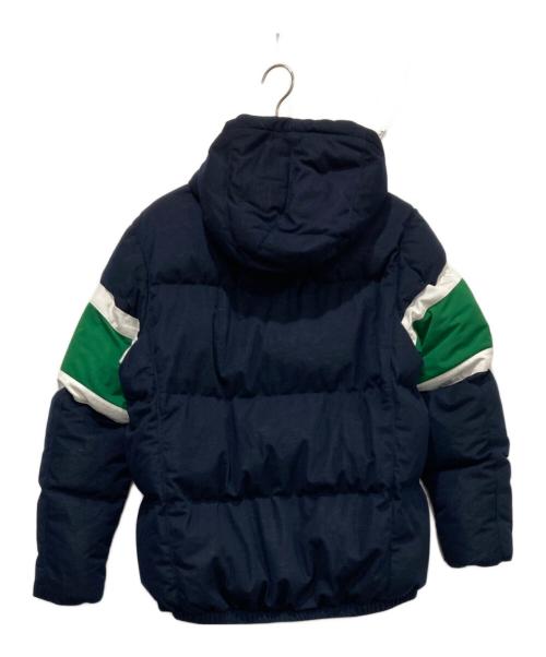 LACOSTE（ラコステ）LACOSTE (ラコステ) 鹿の子地ダウンジャケット ネイビー サイズ:SIZE 48の古着・服飾アイテム