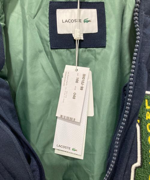 LACOSTE（ラコステ）LACOSTE (ラコステ) 鹿の子地ダウンジャケット ネイビー サイズ:SIZE 48の古着・服飾アイテム